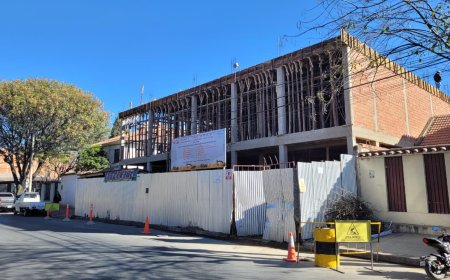 Alcalde de Tarija confirma que el Centro de Salud de Villa Fátima avanza a paso firme