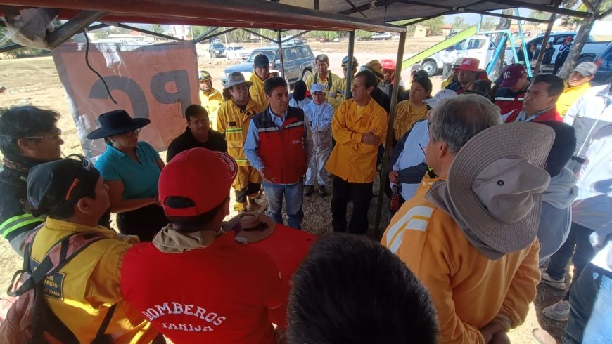 EL INCENDIO EN LA SERRANIA DE SAMA FUE CONTROLADO Y SOFOCADO EN UN 80%