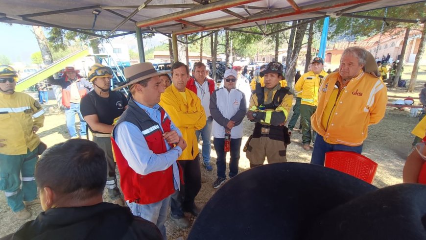 EL INCENDIO EN LA SERRANIA DE SAMA FUE CONTROLADO Y SOFOCADO EN UN 80%