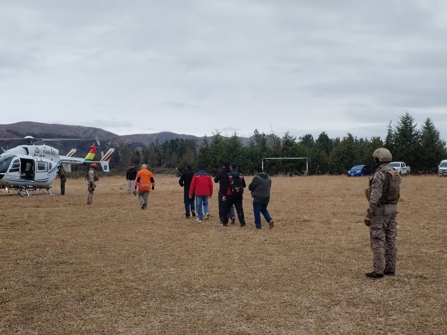 Autoridades informan que se tiene controlado y sofocado el 95% del incendio, el frente frio ayudo evitar reactivaciones de los focos de calor