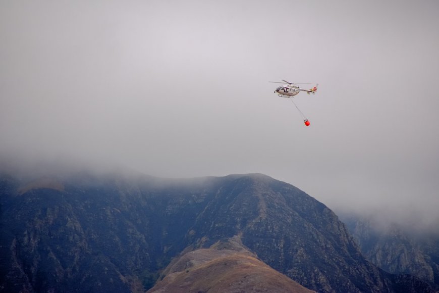 Tarija vuelve a estar en calma: incendio en la serranía de Sama fue controlado y sofocado en su totalidad