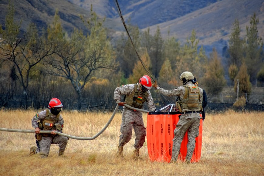 Tarija vuelve a estar en calma: incendio en la serranía de Sama fue controlado y sofocado en su totalidad