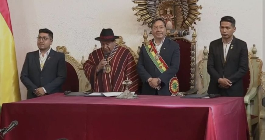 inicia la Sesión de Honor por el Bicentenario de Bolivia
