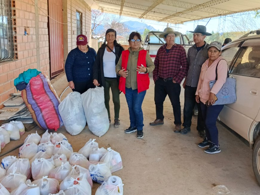LA ALCALDIA LLEVO AYUDA A LA COMUNIDAD DE PINOS SUD