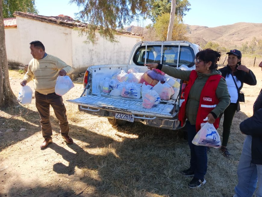 LA ALCALDIA LLEVO AYUDA A LA COMUNIDAD DE PINOS SUD