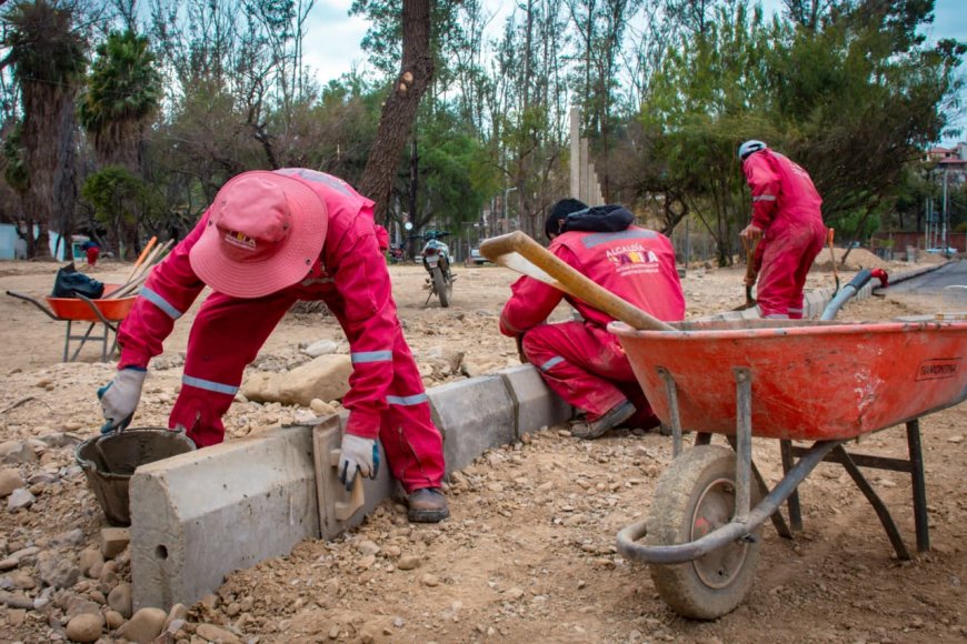 Alcaldía de Tarija avanza en la consolidación del parque Paleontológico