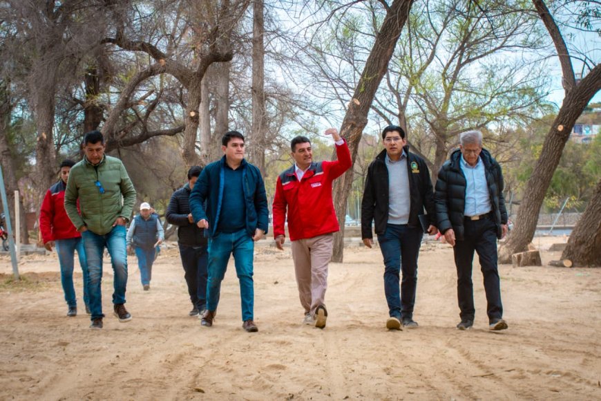 Alcaldía de Tarija avanza en la consolidación del parque Paleontológico