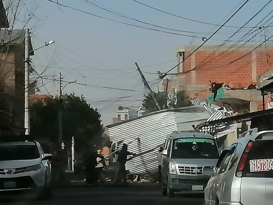 Fuertes vientos se registran en Tarija