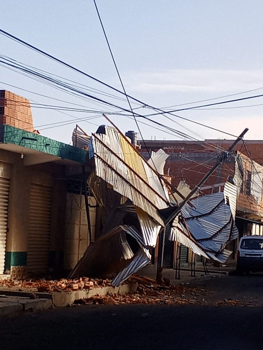 Fuertes vientos se registran en Tarija