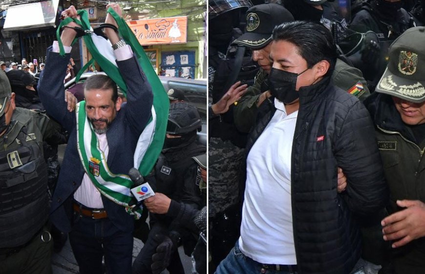 Justicia dicta detención domiciliaria para Camacho y libera a Pumari