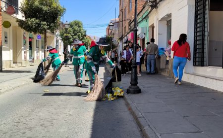 Alcaldía de Tarija garantiza logística y limpieza durante el recorrido de los Chunchos