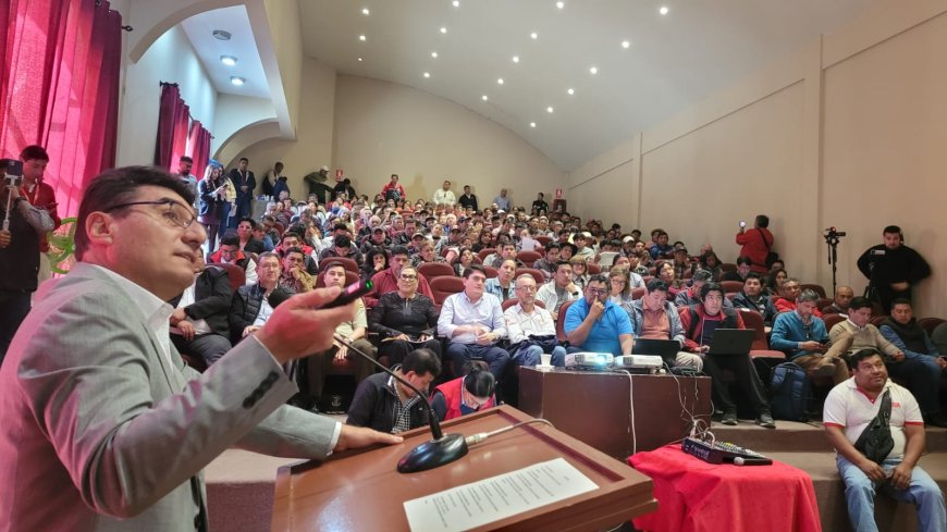 Alcaldía de Tarija presentó y socializó el POA 2026,  se priorizará, luminarias, educación, salud, asfaltado y empedrado de calles