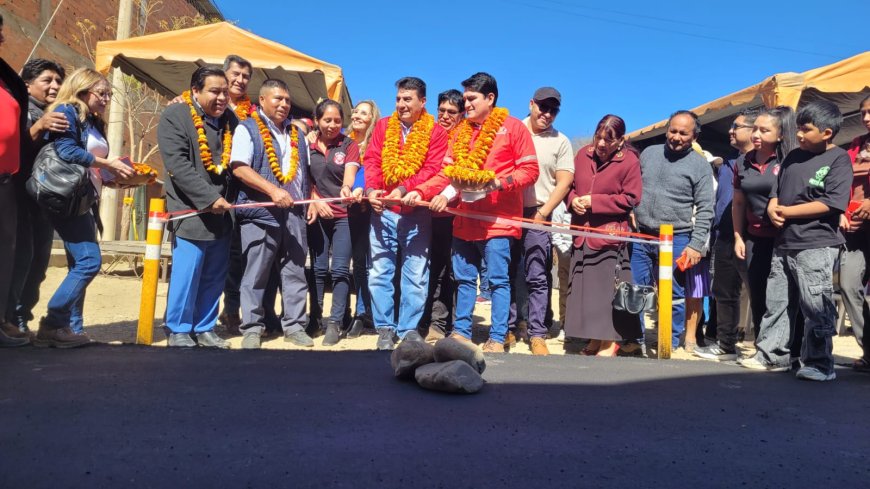 Alcaldía de Tarija pone en marcha plan de asfaltado en beneficio de la familias de 30 barrios