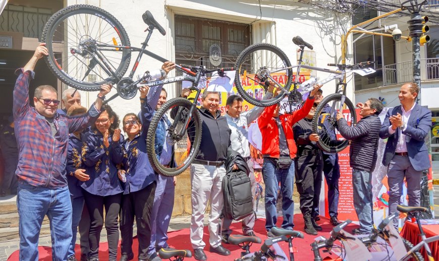 Alcaldía alista operativos para carrera ciclística y encierro de San Roque