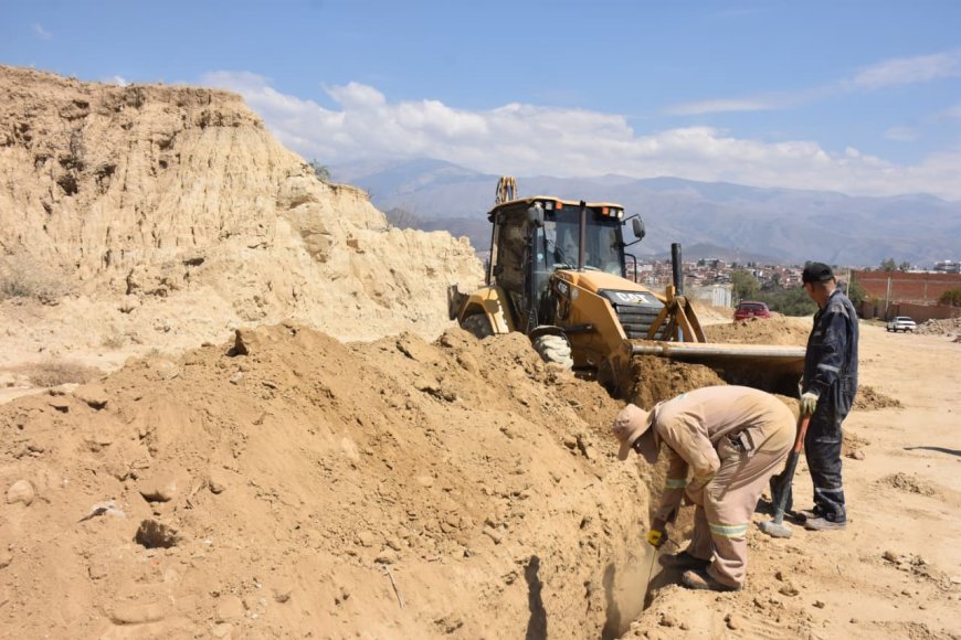 Alcaldía realiza construcción del sistema de alcantarillado sanitario en el barrio 27 de mayo