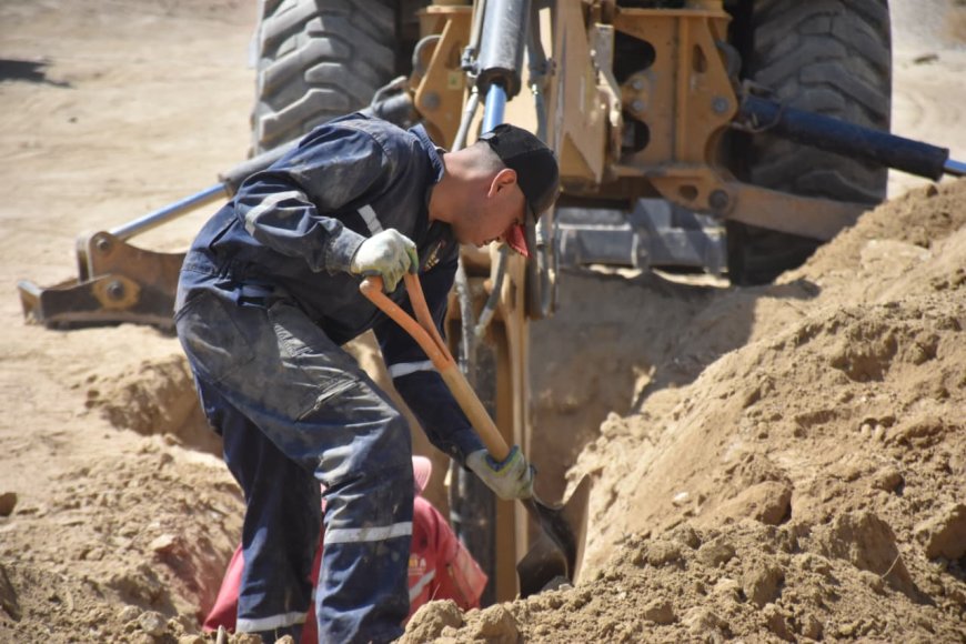 Alcaldía realiza construcción del sistema de alcantarillado sanitario en el barrio 27 de mayo