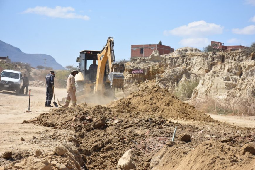 Alcaldía realiza construcción del sistema de alcantarillado sanitario en el barrio 27 de mayo
