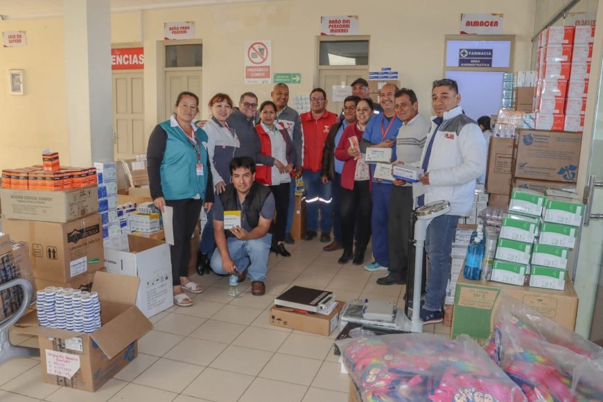 Alcaldía de Tarija garantiza la dotación de medicamentos para los 30 centros de salud de la provincia Cercado