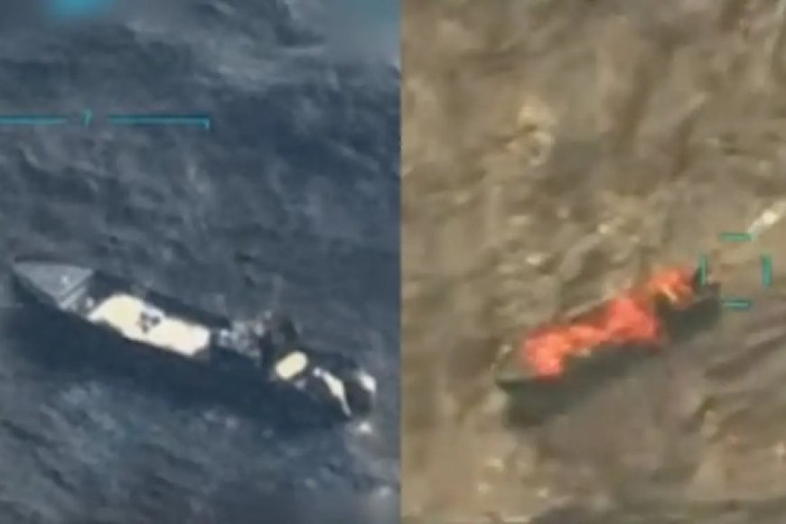 Donald Trump anunció el ataque contra otro barco de una “organización terrorista”