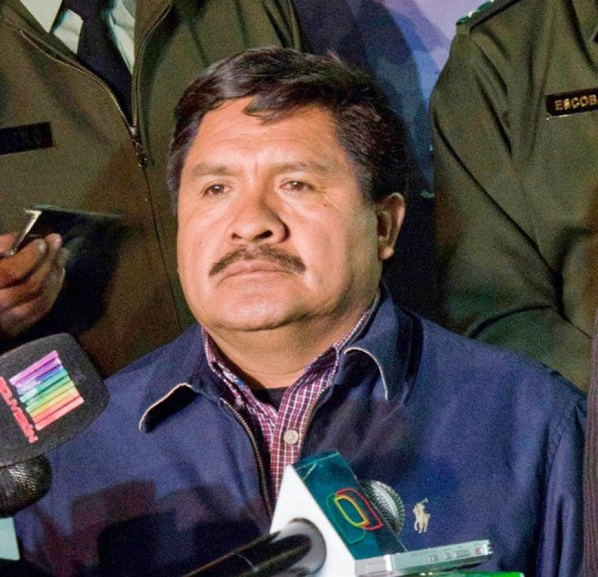 Felipe Cáceres, el exviceministro antidrogas cae por narcotrafico