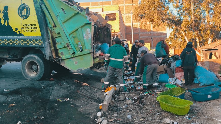 EMAT redobla esfuerzos para limpiar diferentes zonas de la ciudad que pueden convertirse en focos de infección