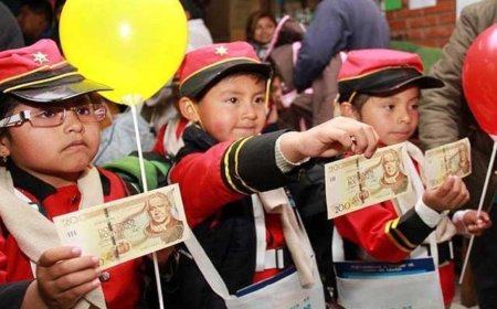 Pago del Bono Juancito Pinto empieza el 13 de octubre y solicitaran carnet de vacunación contra el sarampión