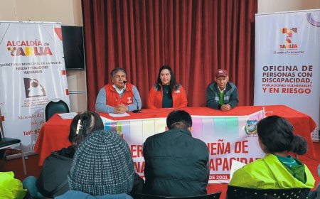 ALCALDÍA DE TARIJA COADYUVA A LA INCLUSIÓN Y RECONOCIMIENTO