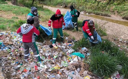 EMAT realiza la limpieza de la quebrada El Monte por quinta vez consecutiva