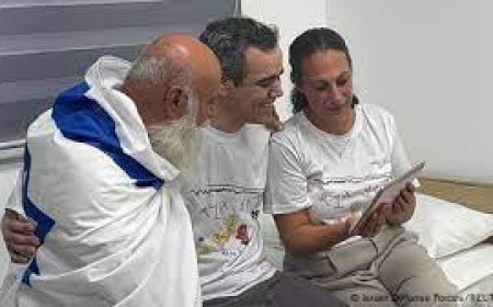 Los terroristas de Hamas liberaron a los 20 rehenes israelíes vivos