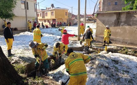 Alcaldía de Tarija continúa atendiendo zonas afectadas por la granizada