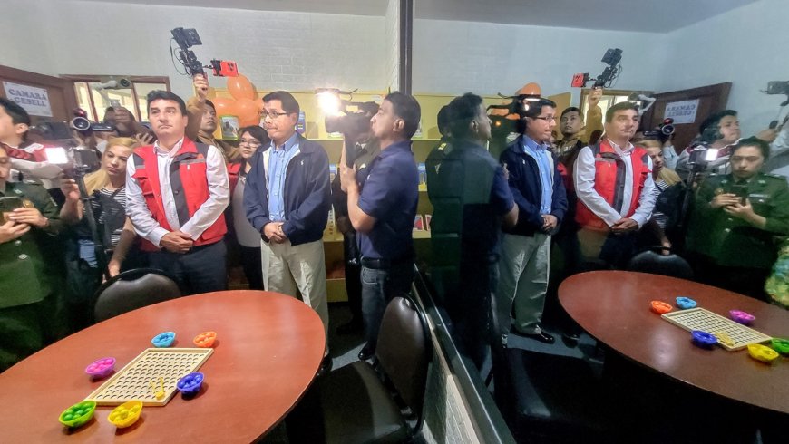 Alcalde de Tarija entrega e inaugura moderna Cámara Gesell