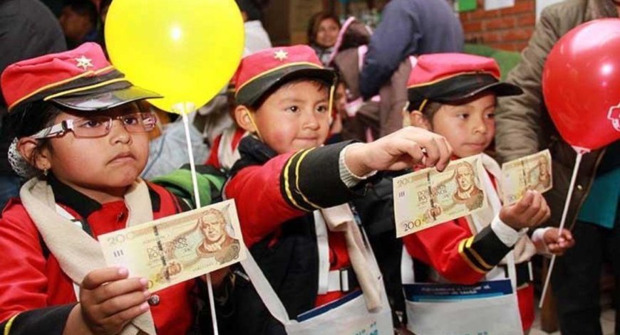 Pago del Bono Juancito Pinto empieza el 13 de octubre y solicitaran carnet de vacunación contra el sarampión