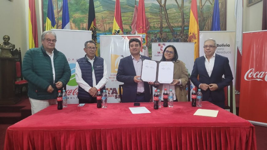 Alcaldía, Fundación Creamos Juntos y Coca Cola firman memorándum de trabajo