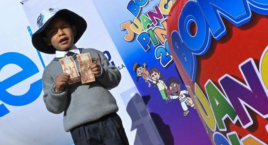 El cronograma y los puntos de cobro del Bono Juancito Pinto