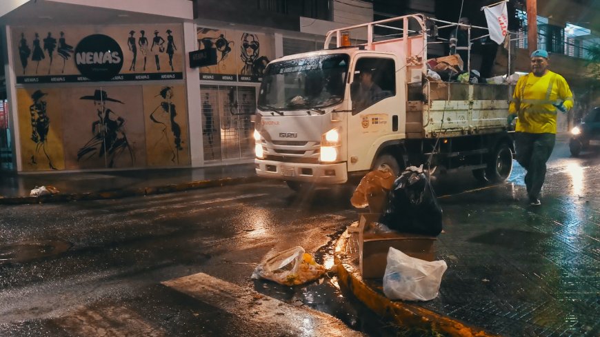 EMAT movilizó brigadas de emergencia para la limpieza de la ciudad
