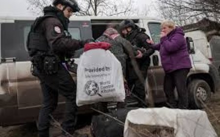 Ucrania evacúa civiles en Zaporizhzhia para ponerlos a salvo