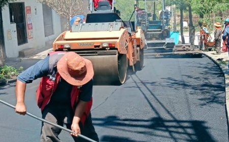 Alcaldía realizó el recapamiento de la avenida Jerusalén del barrio Juan Pablo II
