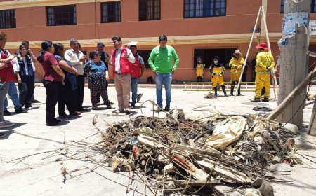 Alcaldía realiza limpieza del embovedado de la “Víbora Negra”