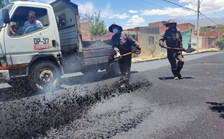 Alcaldía de Tarija avanza a paso firme con el plan de asfaltado