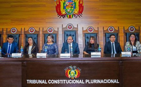 El Tribunal Constitucional de Bolivia ordenó el retiro de los magistrados que extendieron su mandato