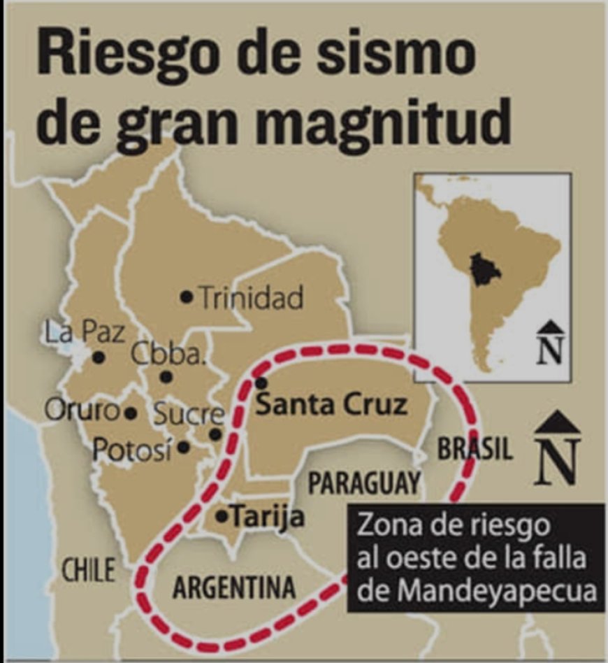 La falla Mandeyapecua: el gigante dormido bajo los pies de Bolivia