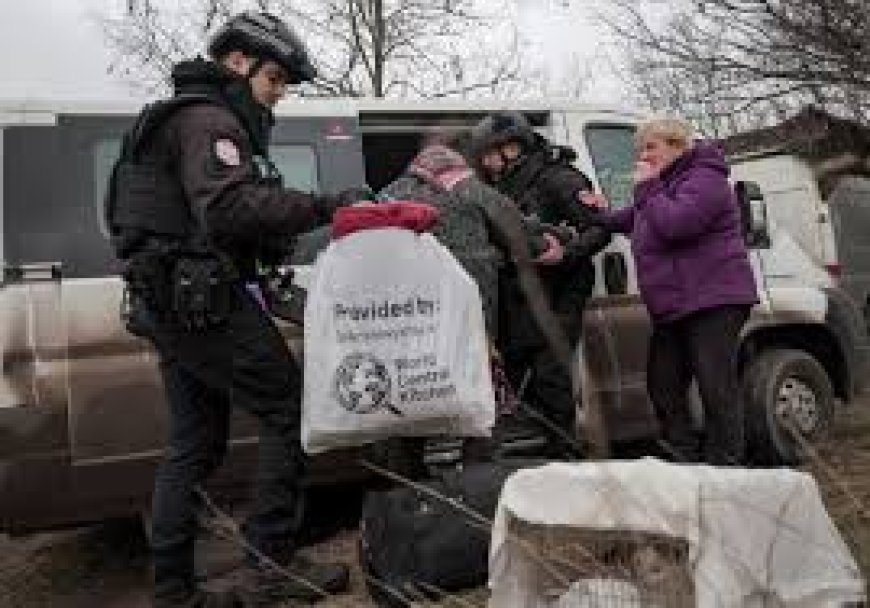 Ucrania evacúa civiles en Zaporizhzhia para ponerlos a salvo