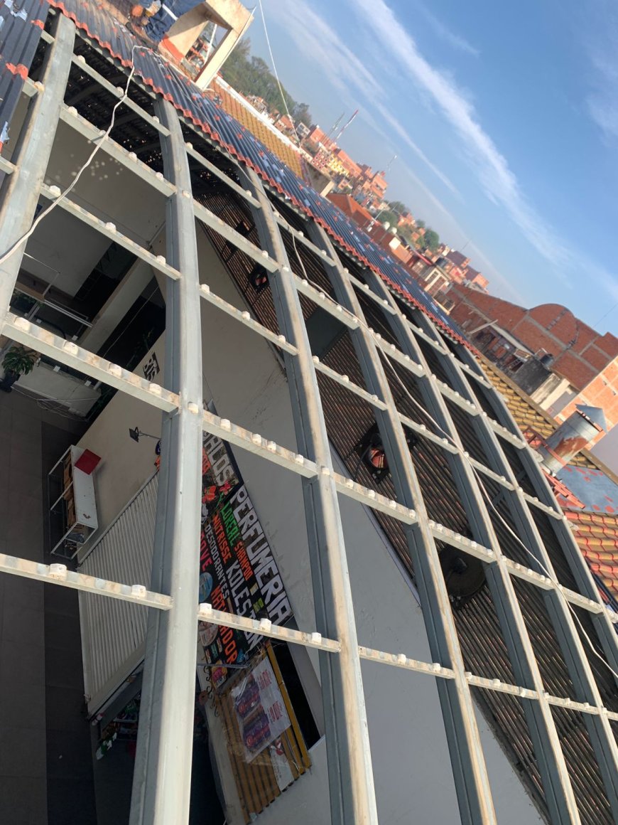 Alcaldía de Tarija acelera el cambio del techo del Mercado Central
