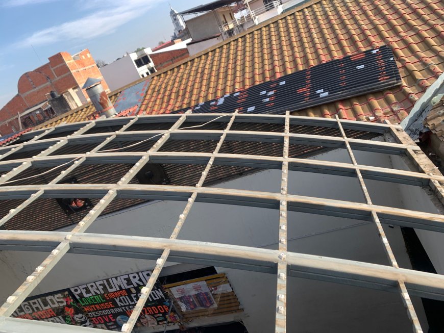 Alcaldía de Tarija acelera el cambio del techo del Mercado Central