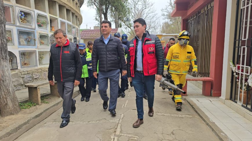 Alcaldía cumplió con todos los preparativos para que la población visite el Cementerio General Isaac Attie