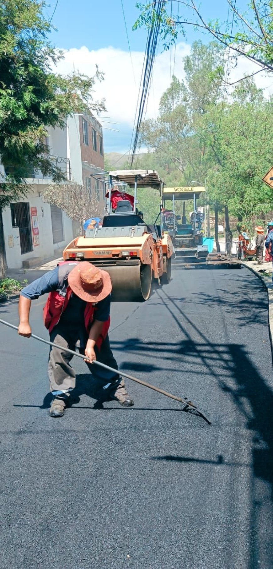 Alcaldía realizó el recapamiento de la avenida Jerusalén del barrio Juan Pablo II