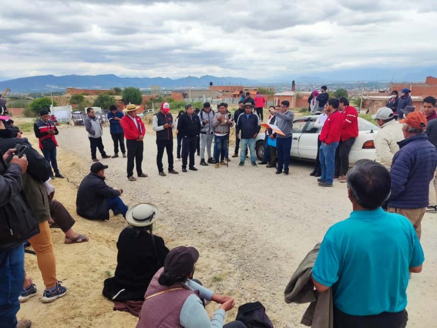 Comunarios de Pampa Galana levantan bloqueo que impedía el ingreso al CTR’S