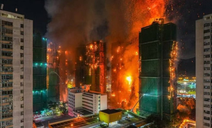 Incendio en Hong Kong: las autoridades confirmaron 36 muertos