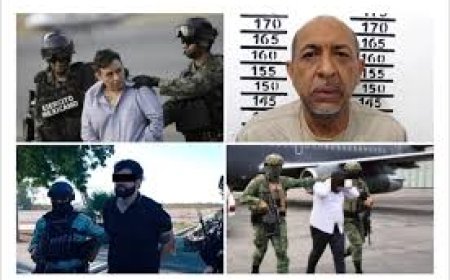 México ha entregado a EEUU a 55 líderes de cárteles de droga