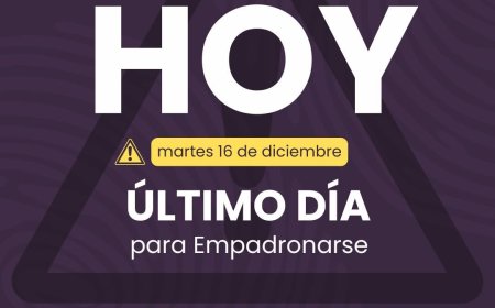 #EspacioPublicitario ///Empadronamiento Masivo elecciones subnacionales 2026